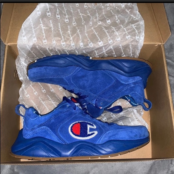 royal blue champion shoes